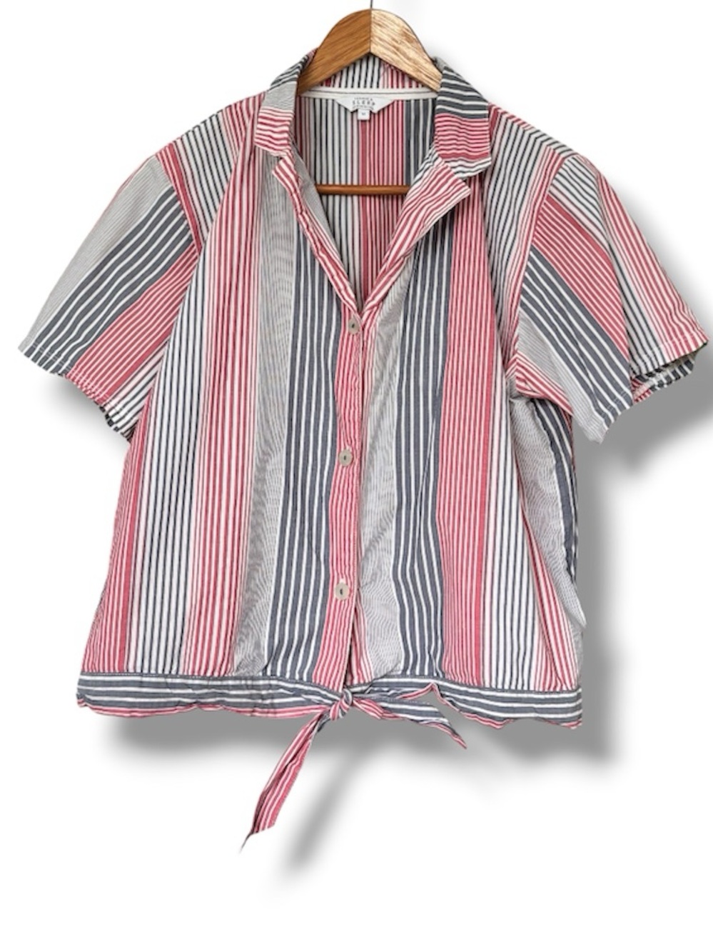 Debenhams Lounge & Sleep 100% Cotton Striped Pyjama Set - Size UK 14 / US 10 / L - Picture 5 of 10